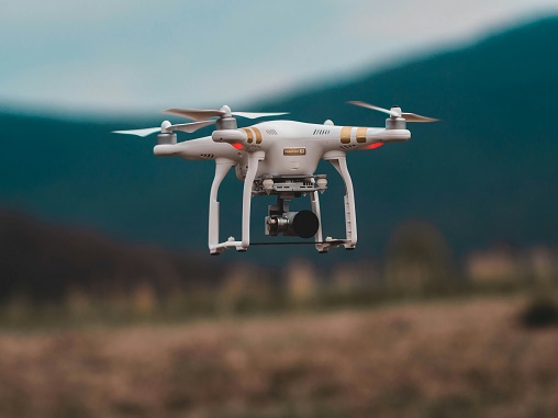 High res camera drone